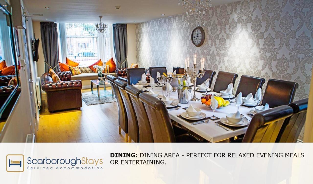 Scarborough Stays - Luxury Townhouse Ideal For Large Groups - Hot Tub Εξωτερικό φωτογραφία